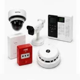 Security systems, alarms, CCTV and fire detection